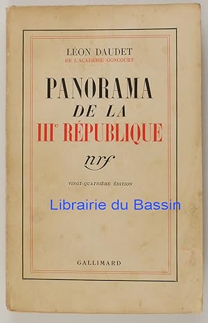 Image du vendeur pour Panorama de la IIIe Rpublique mis en vente par Librairie du Bassin