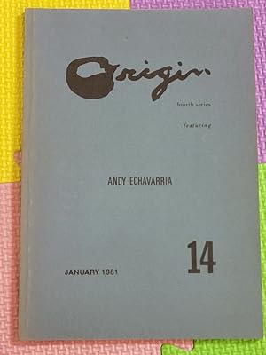 Imagen del vendedor de Origin Fourth Series 14: Andy Echavarria a la venta por Earthlight Books