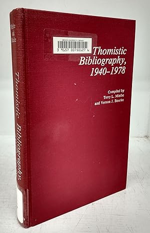 Bild des Verkufers fr Thomistic Bibliography, 1940-1978 zum Verkauf von Attic Books (ABAC, ILAB)