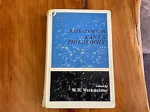 Seller image for Reflections on Kant's Philosophy for sale by Lifeways Books and Gifts