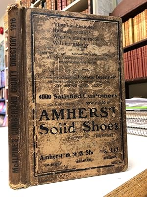 McAlpine's Cumberland County Directory 1916. Including Amherst, with a complete street directory....