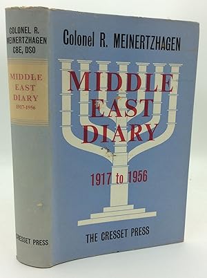 Image du vendeur pour MIDDLE EAST DIARY 1917-1956 mis en vente par Kubik Fine Books Ltd., ABAA