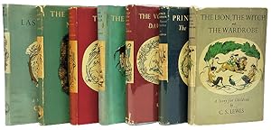 Bild des Verkufers fr The Chronicles of Narnia (First British Edition. Complete in 7 Volumes). zum Verkauf von Shelley and Son Books (IOBA)