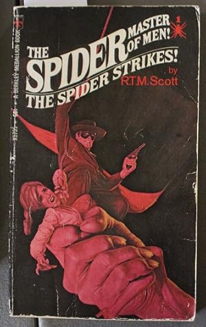 Immagine del venditore per 1 - the SPIDER STRIKES! (First Book #1/One in the SPIDER Master of Men Series, Originally Published as a PULP Magazine in October/1933) Berkley Medallion Books #X1735 venduto da Comic World