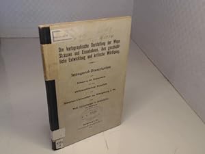 Bild des Verkufers fr Die kartographische Darstellung der Wege, Strassen und Eisenbahnen, ihre geschichtliche Entwicklung und kritische Wurdigung. Dissertation an der Albertus-Universitt zu Knigsberg i.Pr. zum Verkauf von Antiquariat Silvanus - Inhaber Johannes Schaefer