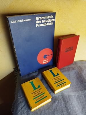 FRANZÖSISCH-KONVOLUT: Grammatik des heutigen Französisch (1990) + Deutsch-Französisch-Wörterbuch ...