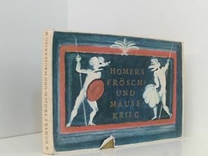 Seller image for Homers Frsch- und Musekrieg for sale by Book Broker