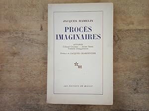 Imagen del vendedor de Procs imaginaires ; Affaires Colonel Chabert-Julien Sorel-Thrse Desqueyroux a la venta por Librairie Brjon