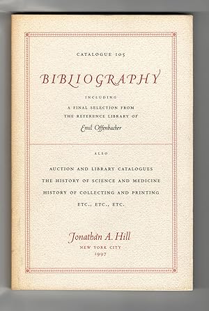 Catalogue 105: Bibliography