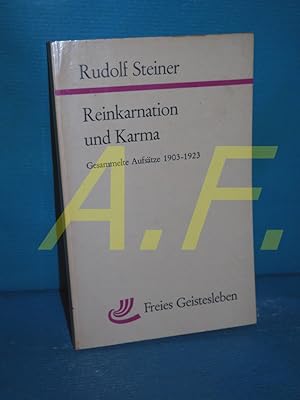 Bild des Verkufers fr Reinkarnation und Karma und andere Aufstze (Reihe: Steiner, Rudolf: Taschenbuch-Ausgaben 4) zum Verkauf von Antiquarische Fundgrube e.U.