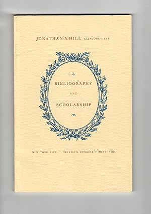 Catalogue 121: Bibliography and Scholarship