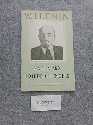 Bild des Verkufers fr Karl Marx : Friedrich Engels. zum Verkauf von Druckwaren Antiquariat