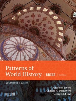 Imagen del vendedor de Patterns of World History : To 1600 a la venta por GreatBookPrices