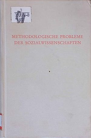 Immagine del venditore per Methodologische Probleme der Sozialwissenschaften. Wege der Forschung ; Bd. 435 venduto da books4less (Versandantiquariat Petra Gros GmbH & Co. KG)