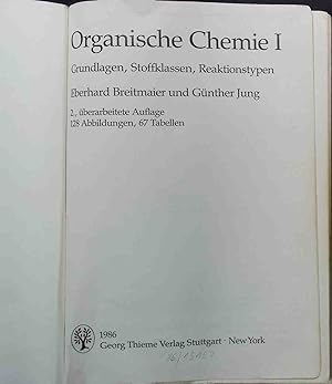 Immagine del venditore per Organische Chemie; Teil: 1., Grundlagen, Stoffklassen, Reaktionstypen venduto da books4less (Versandantiquariat Petra Gros GmbH & Co. KG)