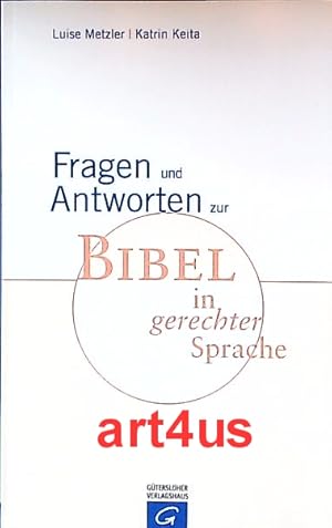 Bild des Verkufers fr Fragen und Antworten zur Bibel in gerechter Sprache. zum Verkauf von art4us - Antiquariat