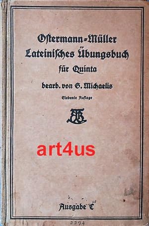 Bild des Verkufers fr Lateinisches bungsbuch : Zweiter Teil : Quinta, Ausgabe C zum Verkauf von art4us - Antiquariat