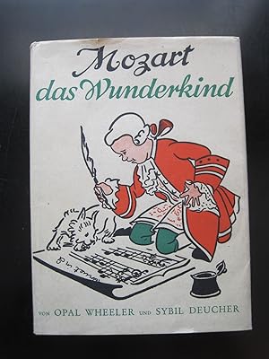 Image du vendeur pour Mozart. Das Wunderkind. Illustriert von Mary Greenwalt mis en vente par Antiquariat Schleifer