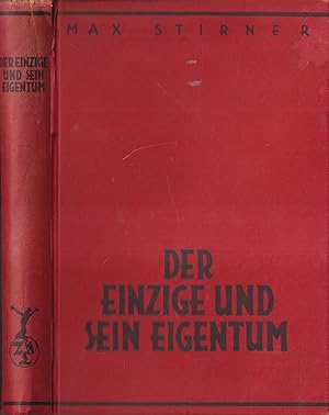 Bild des Verkufers fr Der Einzige und sein Eigentum zum Verkauf von Leipziger Antiquariat