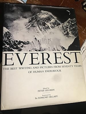 Seller image for Everest: The Best Writing and Pictures from Seventy Years of Human Endeavour for sale by Bristlecone Books  RMABA