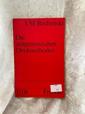 Seller image for Die Zeitgenssischen Denkmethoden Groe Werke der Literatur ; 14 for sale by Antiquariat Jochen Mohr -Books and Mohr-