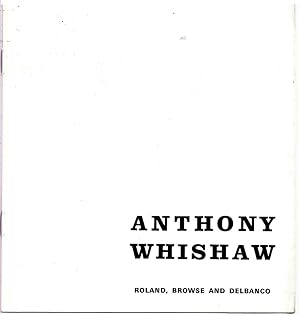 Immagine del venditore per Recent Paintings by Anthony Whishaw. 18 January to 17 February 1968 venduto da Literary Cat Books