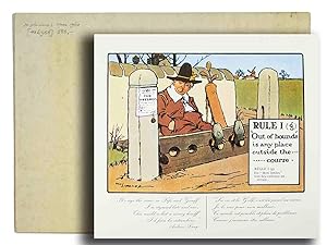 Bild des Verkufers fr Rules of Golf - Les rgles du golf. 24 color plates / planches en couleurs, zum Verkauf von Harteveld Rare Books Ltd.