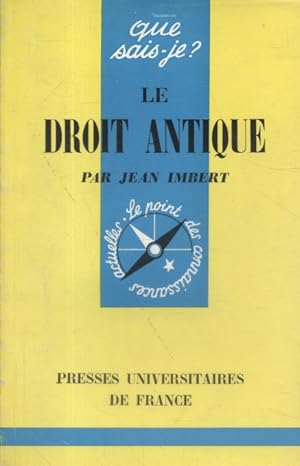 Le droit antique.