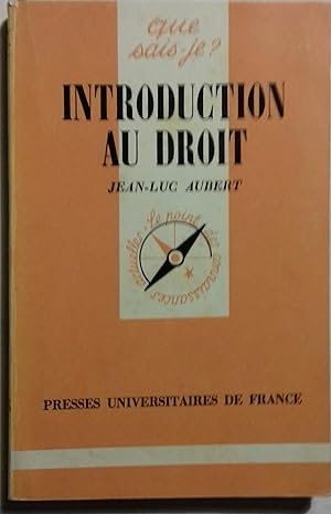 Introduction au droit.