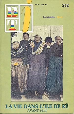 Image du vendeur pour Bibliothque de travail junior N 212 : La vie dans l'Ile de R avant 1914. mis en vente par Librairie Et Ctera (et caetera) - Sophie Rosire