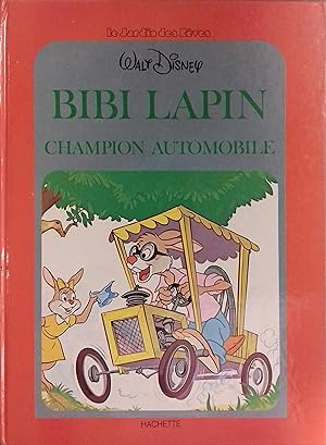 Bibi Lapin champion automobile.