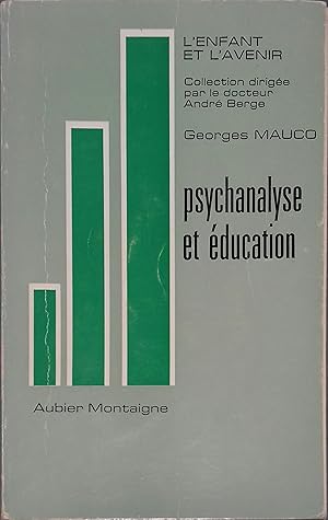 Image du vendeur pour Psychanalyse et ducation. mis en vente par Librairie Et Ctera (et caetera) - Sophie Rosire