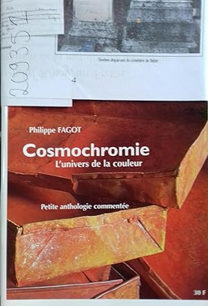 Image du vendeur pour Les Cahiers de terres et couleurs. Trois volumes. Cosmochronie, l'univers de la couleur - Ocres et terres, secrets d'ateliers - L'ocre, exactement ? mis en vente par Librairie Et Ctera (et caetera) - Sophie Rosire