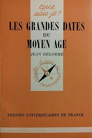 Les grandes dates du Moyen Âge.