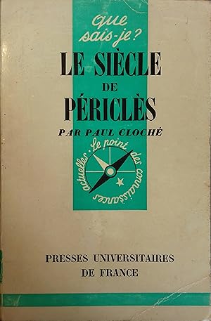 Imagen del vendedor de Le sicle de Pricls. a la venta por Librairie Et Ctera (et caetera) - Sophie Rosire