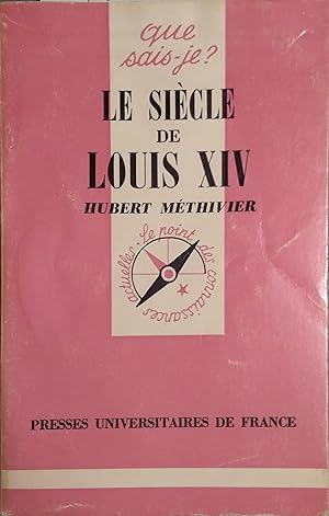 Image du vendeur pour Le sicle de Louis XIV. (Surlign). mis en vente par Librairie Et Ctera (et caetera) - Sophie Rosire