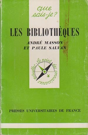 Seller image for Les bibliothques. for sale by Librairie Et Ctera (et caetera) - Sophie Rosire