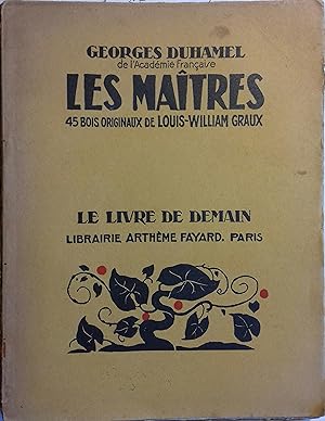 Immagine del venditore per Les matres. (Chronique des Pasquier - 6). venduto da Librairie Et Ctera (et caetera) - Sophie Rosire