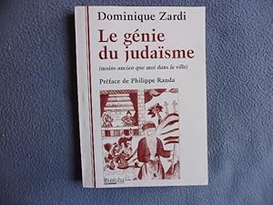 Le génie du judaisme( moins ancien que moi dans la ville )