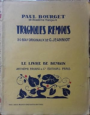 Seller image for Tragiques remous. Sans date. Vers 1925. for sale by Librairie Et Ctera (et caetera) - Sophie Rosire