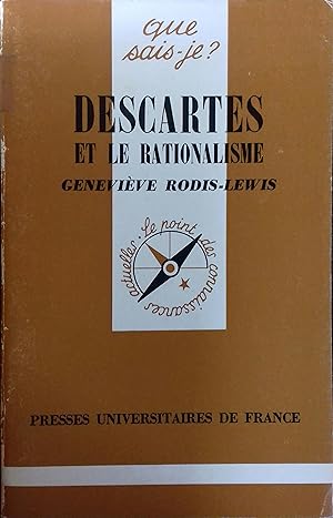 Bild des Verkufers fr Descartes et le rationalisme. zum Verkauf von Librairie Et Ctera (et caetera) - Sophie Rosire