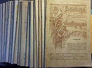 La Touraine artistique, littéraire, scientifique et mondaine. Du numéro 1 (octobre 1912) au numér...