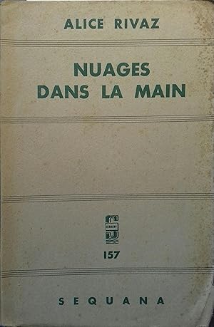 Bild des Verkufers fr Nuages dans la main. zum Verkauf von Librairie Et Ctera (et caetera) - Sophie Rosire