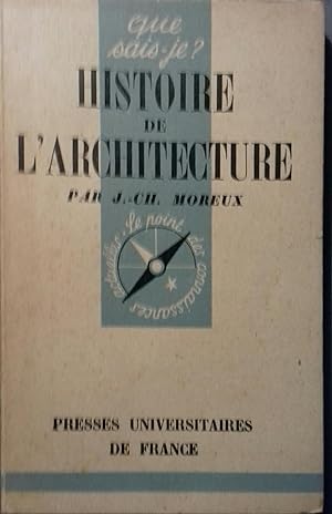 Image du vendeur pour Histoire de l'architecture. mis en vente par Librairie Et Ctera (et caetera) - Sophie Rosire
