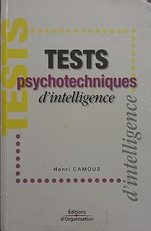 Tests psychotechniques d'intelligence.