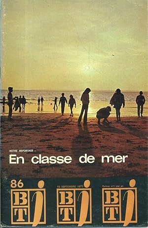Bibliothèque de travail junior N° 86 : En classe de mer. (Saint-Brévin).