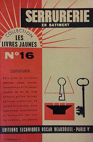 Seller image for Serrurerie en btiment. for sale by Librairie Et Ctera (et caetera) - Sophie Rosire