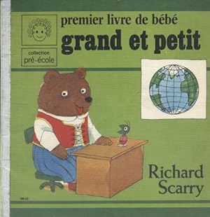 Image du vendeur pour Premier livre de bb. Grand et petit. mis en vente par Librairie Et Ctera (et caetera) - Sophie Rosire