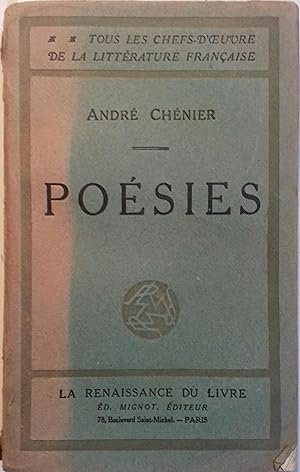Bild des Verkufers fr Posies. Vers 1930. zum Verkauf von Librairie Et Ctera (et caetera) - Sophie Rosire