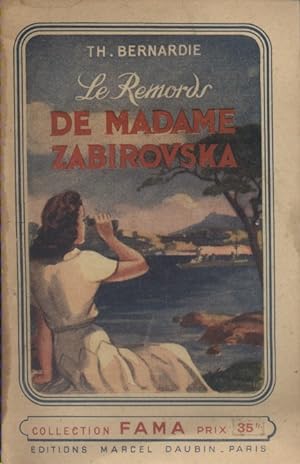 Seller image for Le remords de madame Zabirovska. for sale by Librairie Et Ctera (et caetera) - Sophie Rosire